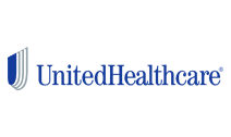 The image displays a logo with the text 'UnitedHealthcare' prominently featured above the word 'Healthcare,' followed by a stylized depiction of a globe with a medical cross symbolizing healthcare services.